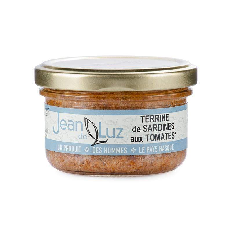 Jean de Luz Terrine de sardines aux tomates - 85g vrac-zero-dechet-ecolo-lille-pilaterie