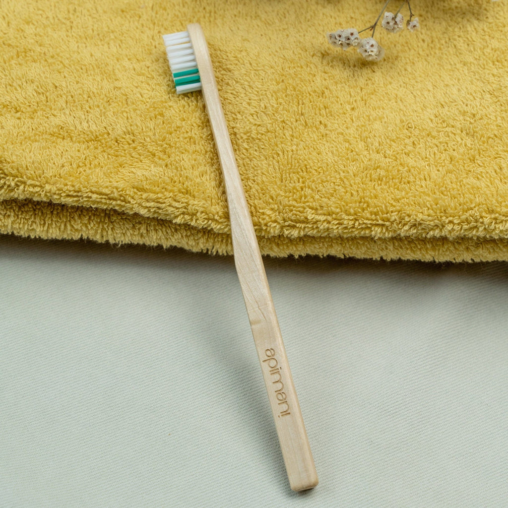 Apimani Brosse à dents en bois - Adulte - Souple vrac-zero-dechet-ecolo-lille-pilaterie