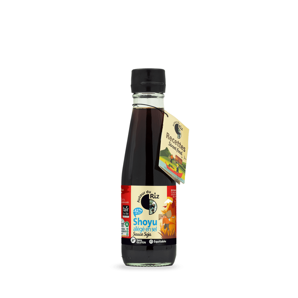 Autour du riz Sauce soja shoyu allégé en sel BIO - 200ml vrac-zero-dechet-ecolo-lille-pilaterie