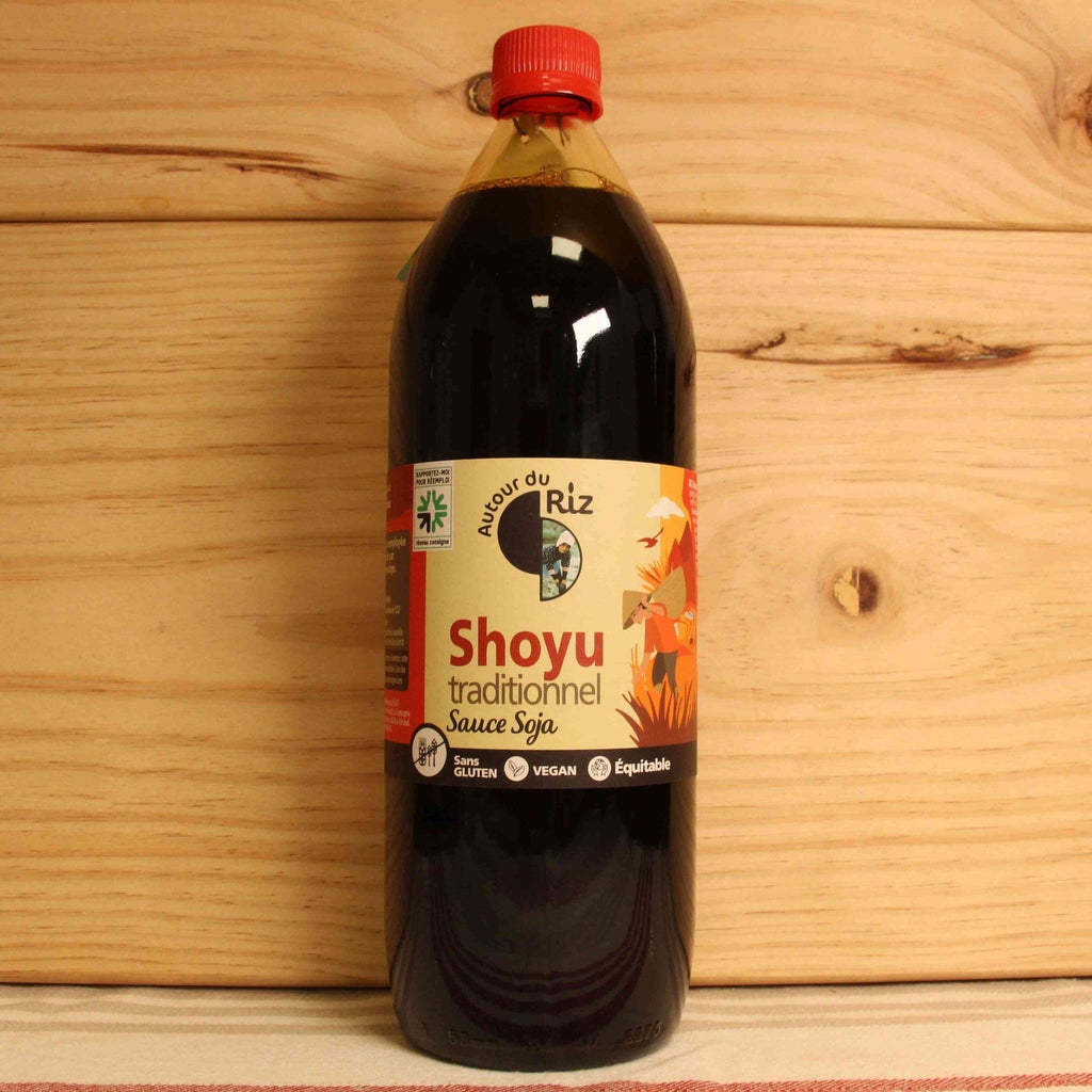 Autour du riz Sauce Soja Shoyu traditionnel - 1L vrac-zero-dechet-ecolo-lille-pilaterie