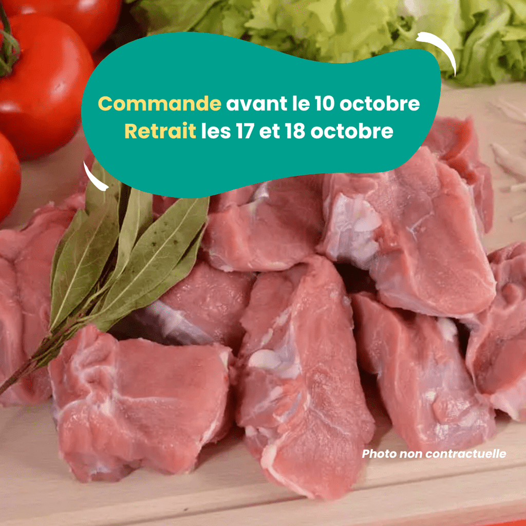 Barbak PRÉCOMMANDE Morceaux pour blanquette de Veau (1kg) vrac-zero-dechet-ecolo-lille-pilaterie