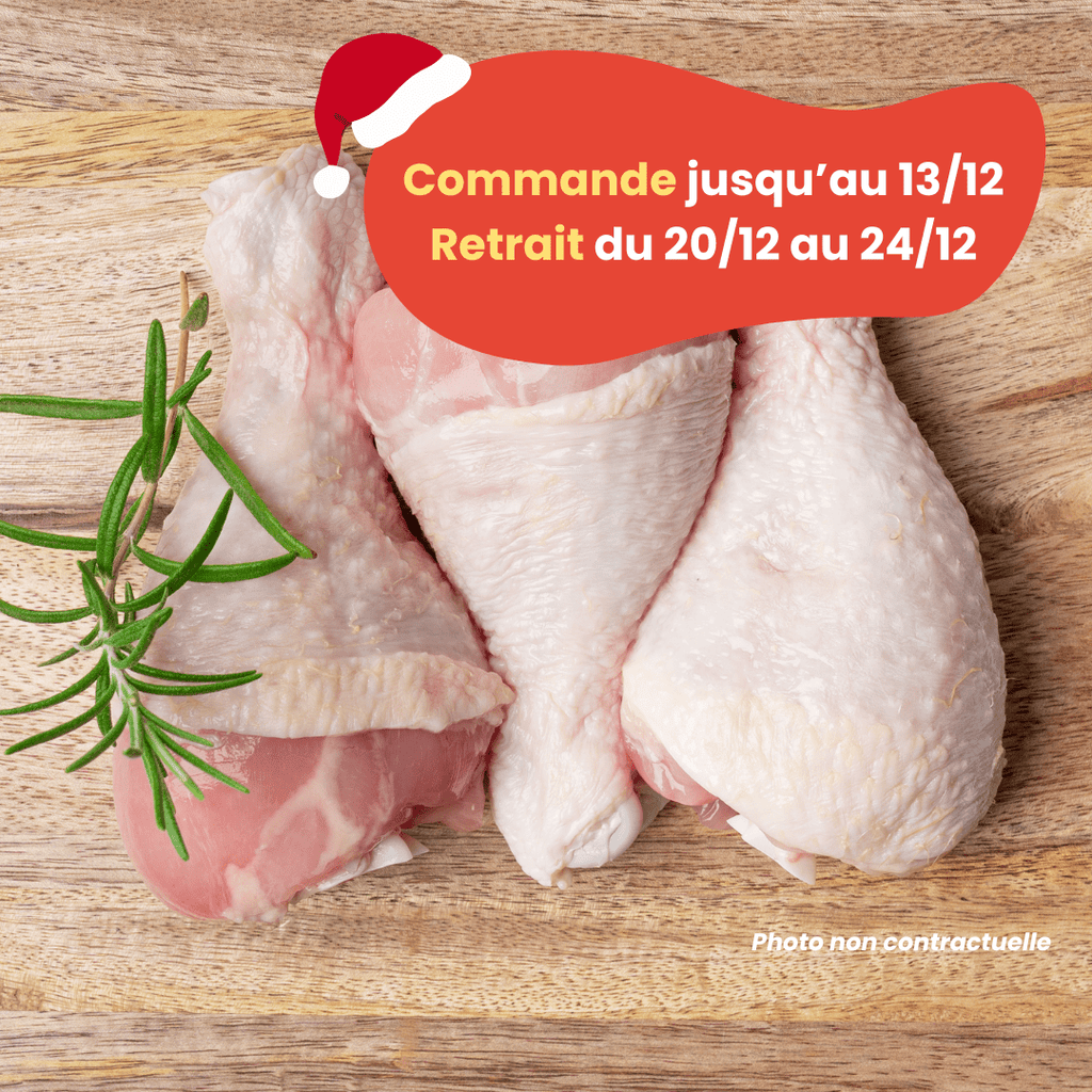 Barbak PRÉCOMMANDE Noël - ACOMPTE - Cuisses de Poulet (env. 1,2kg) vrac-zero-dechet-ecolo-lille-pilaterie