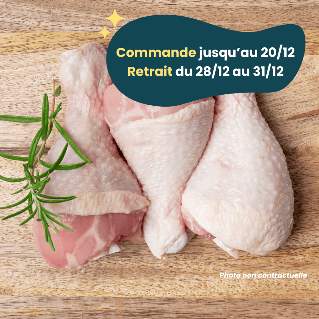 Barbak PRÉCOMMANDE Nouvel An - ACOMPTE - Cuisses de Poulet (env. 1,2kg) vrac-zero-dechet-ecolo-lille-pilaterie