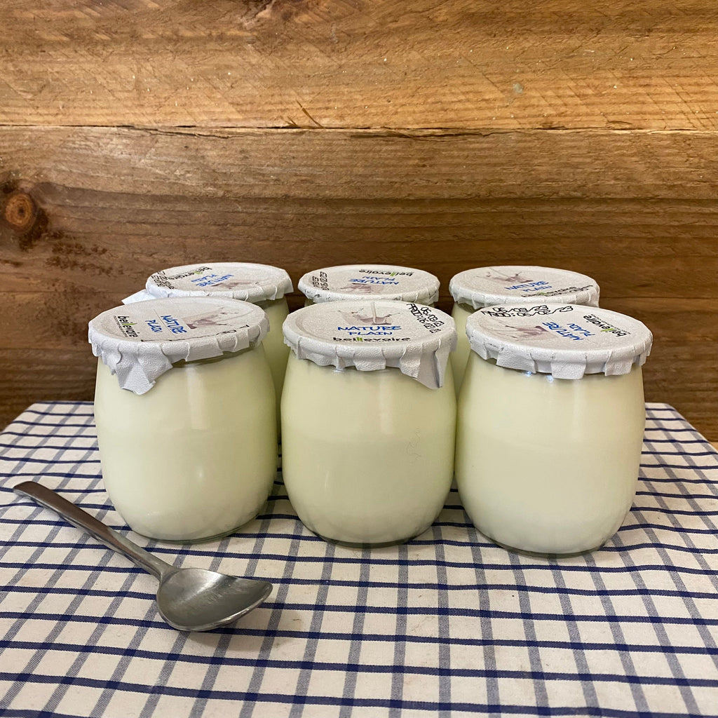 Beillevaire Pack de 6 yaourts vanille - 6x125g vrac-zero-dechet-ecolo-lille-pilaterie