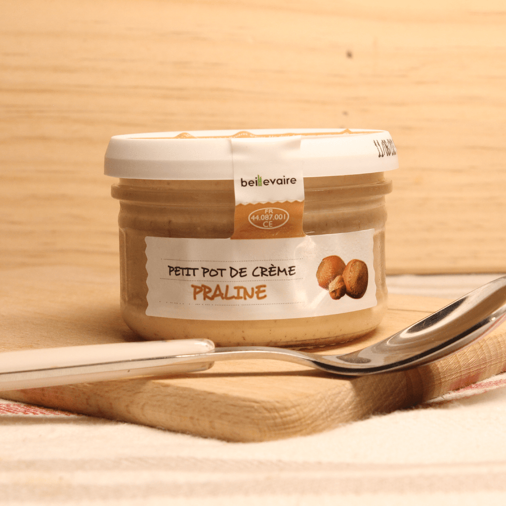 Beillevaire Petit pot crème praliné - 100g - ANTIGASPI vrac-zero-dechet-ecolo-lille-pilaterie