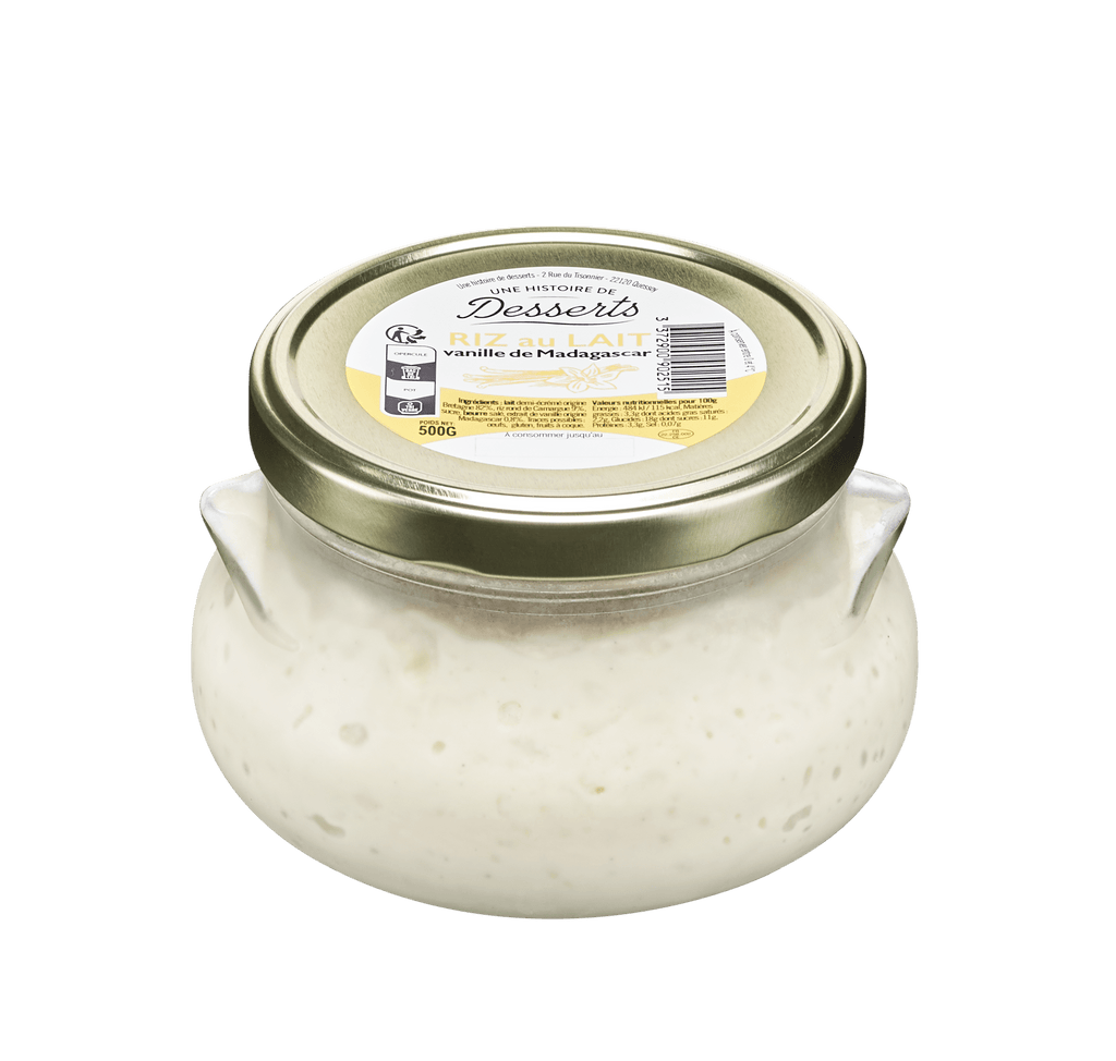 Beillevaire Riz au lait vanille de Madagascar - format familial - 500g vrac-zero-dechet-ecolo-lille-pilaterie