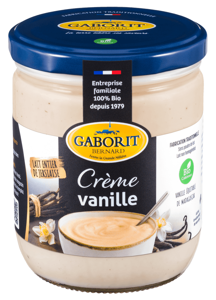 Bernard GABORIT Crème dessert vanille BIO - 400g vrac-zero-dechet-ecolo-lille-pilaterie