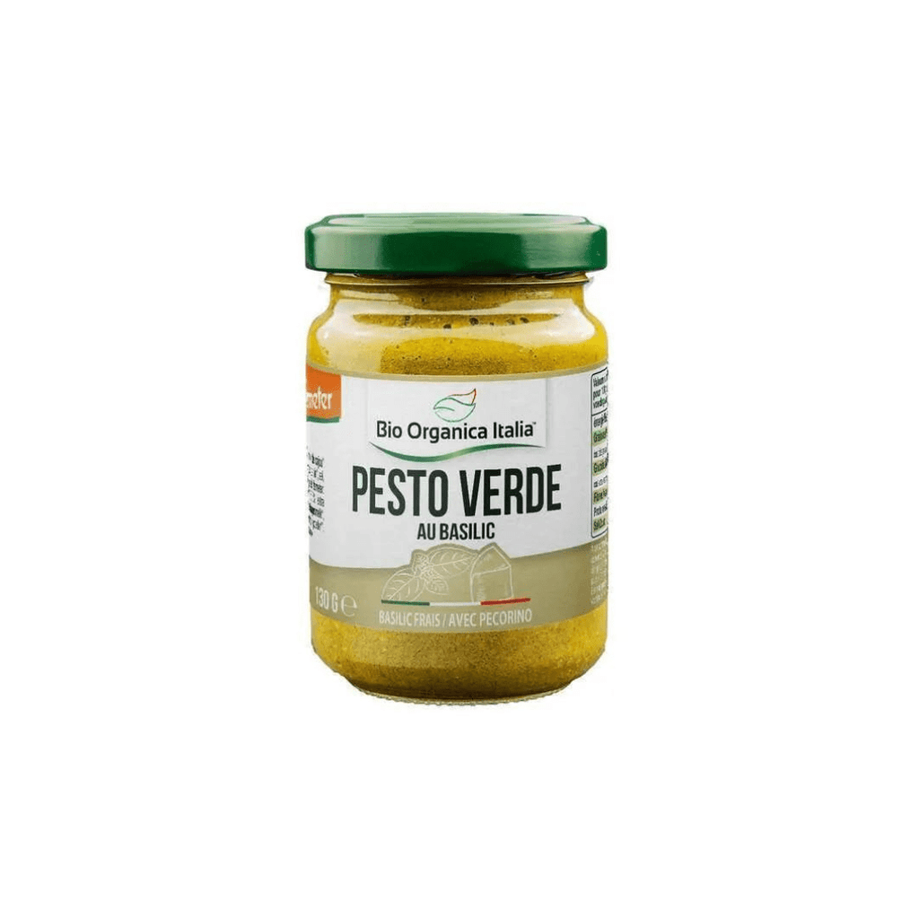 Bio Organica Italia Pesto vert au fromage BIO - 130g vrac-zero-dechet-ecolo-lille-pilaterie