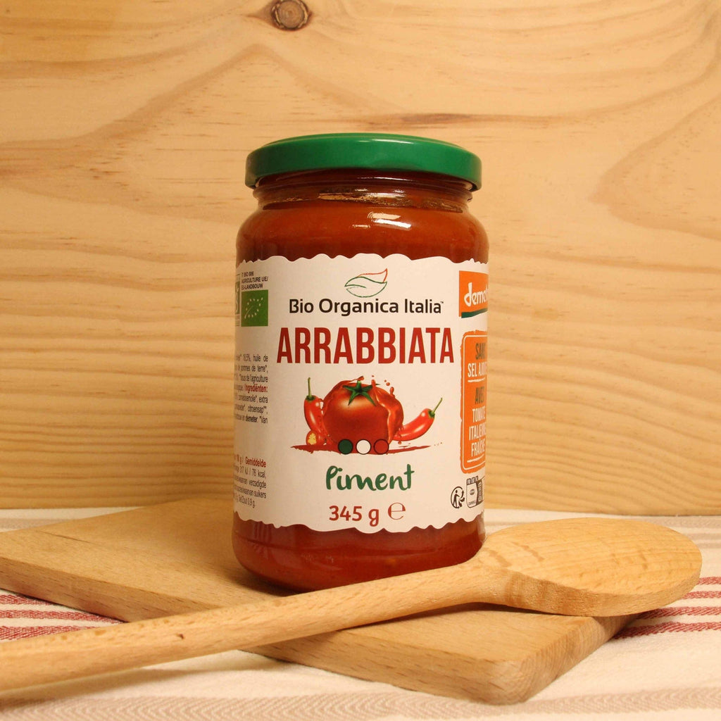 Bio Organica Italia Sauce tomate arrabbiata BIO - 345g vrac-zero-dechet-ecolo-lille-pilaterie