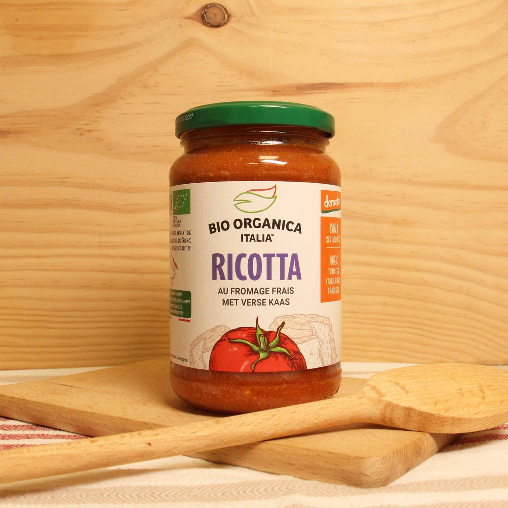 Bio Organica Italia Sauce tomate ricotta BIO - 350g vrac-zero-dechet-ecolo-lille-pilaterie