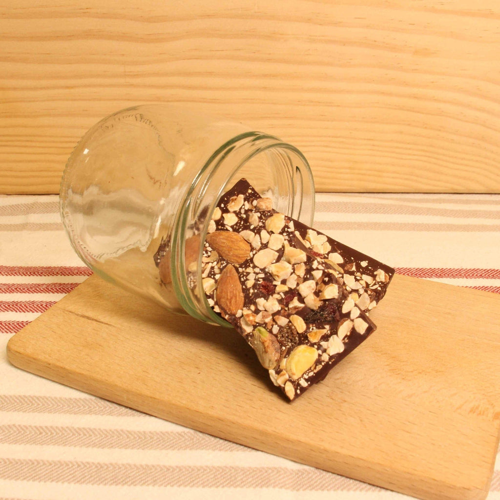 BOVETTI Chocolatier Carrés chocolat noir fruits secs et confits - 100g vrac-zero-dechet-ecolo-lille-pilaterie