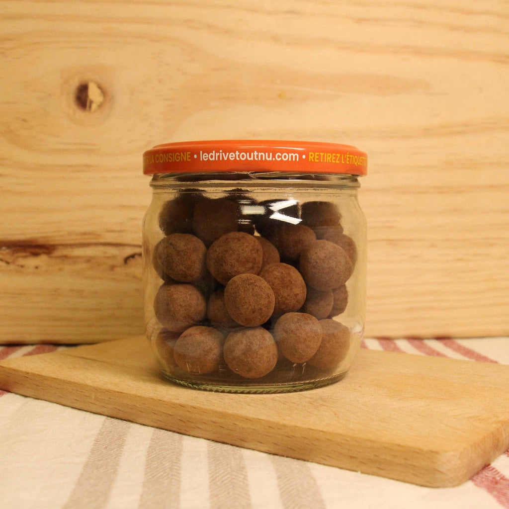BOVETTI Chocolatier Noisettes enrobées chocolat noir - 150g vrac-zero-dechet-ecolo-lille-pilaterie