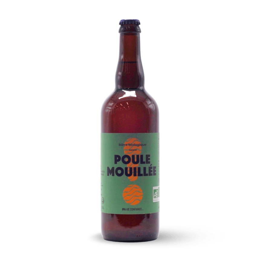 Brasserie Tandem Bière Poule Mouillée - IPA - BIO - 75cl vrac-zero-dechet-ecolo-lille-pilaterie