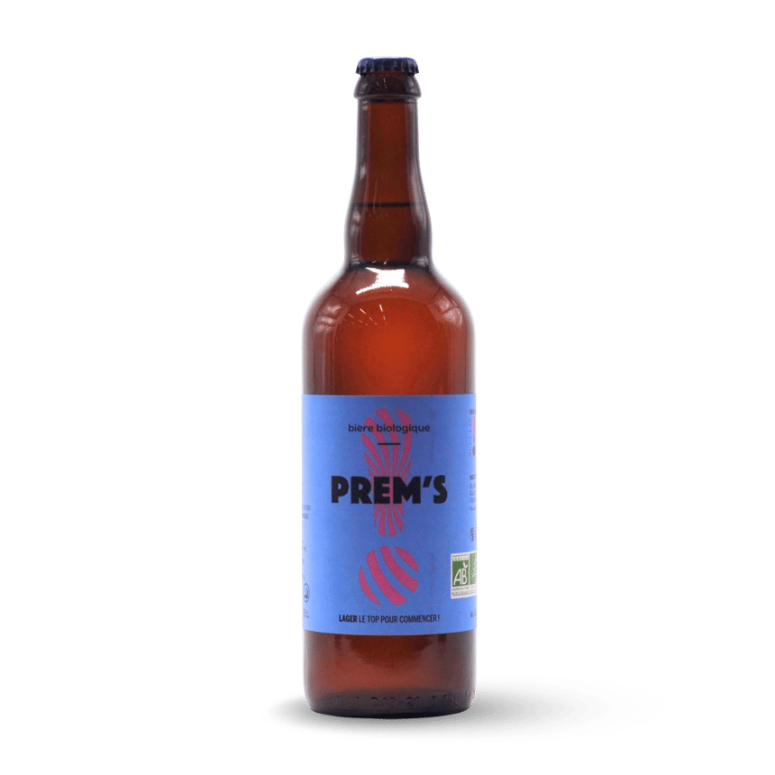 Brasserie Tandem Bière Prem's - Pils - BIO - 75cl vrac-zero-dechet-ecolo-lille-pilaterie