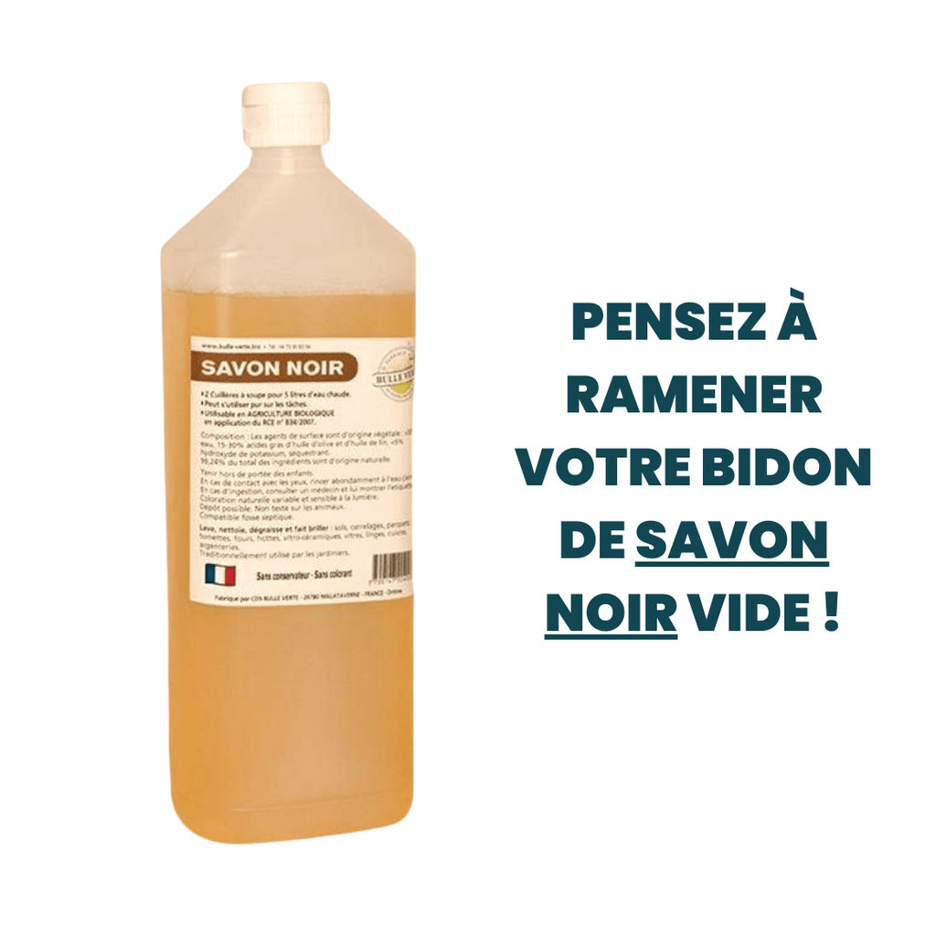 Bulle Verte Savon noir tradition liquide RECHARGE - 1L vrac-zero-dechet-ecolo-lille-pilaterie