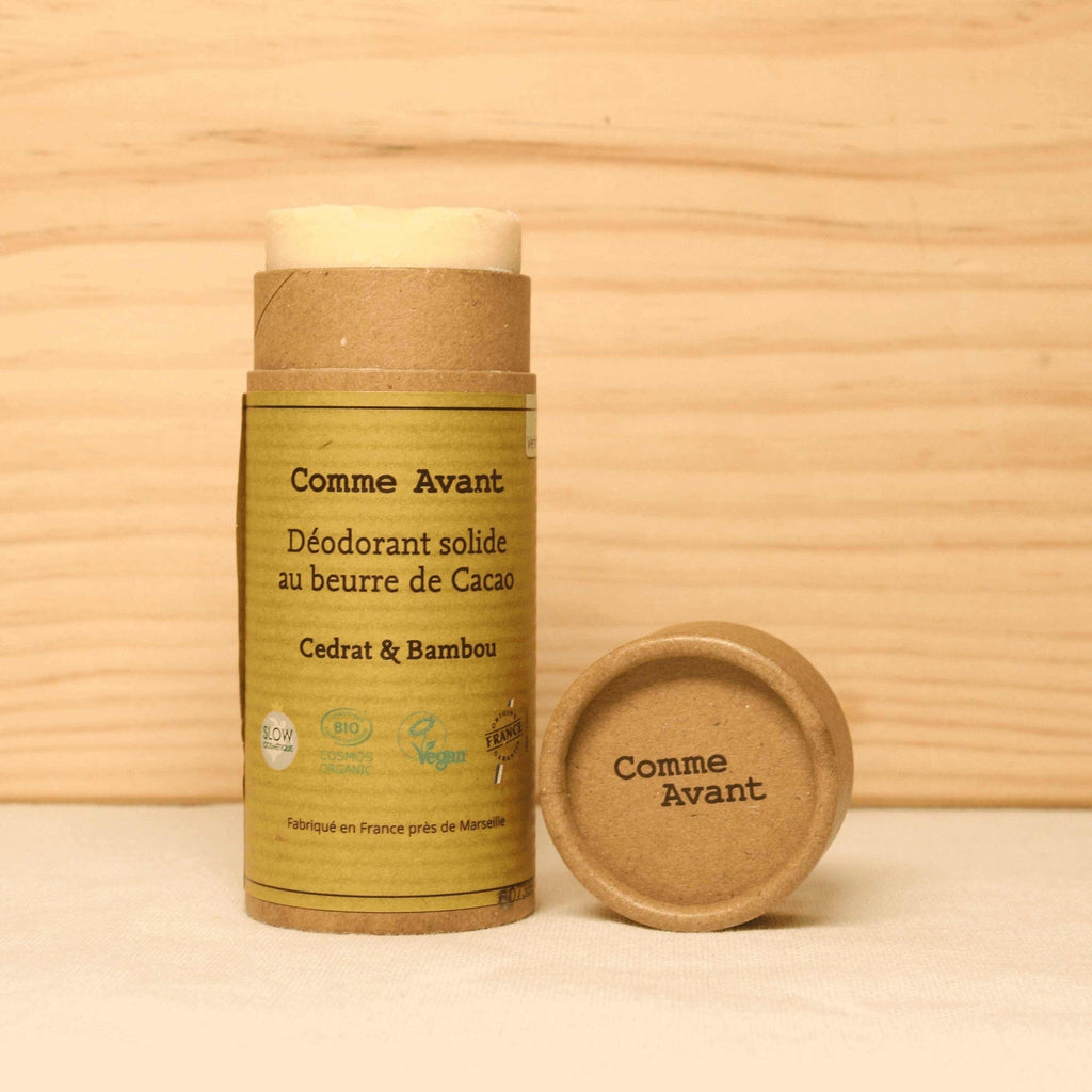 Comme Avant Déodorant solide au beurre de cacao - Cédrat & Bambou - 60g vrac-zero-dechet-ecolo-lille-pilaterie