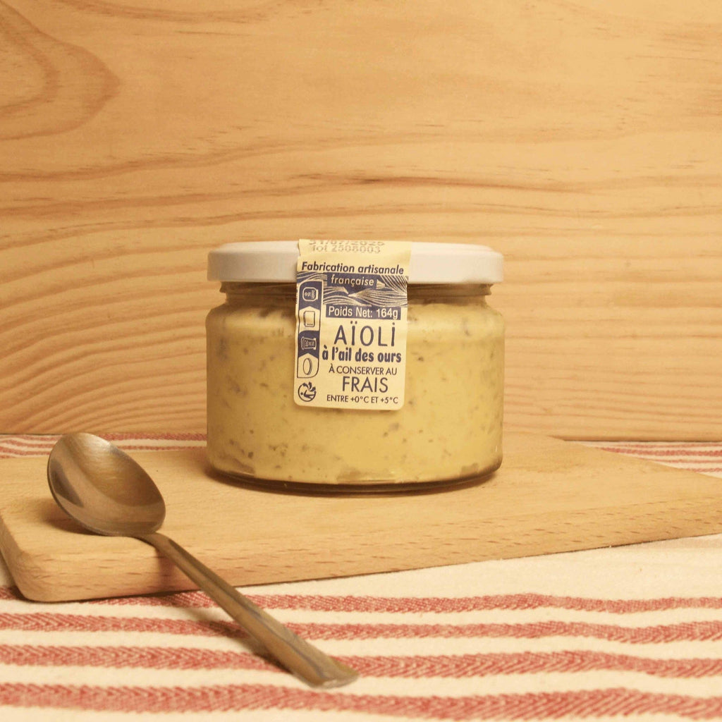 Culinare Aïoli végétal à l'ail des ours BIO - 164g vrac-zero-dechet-ecolo-lille-pilaterie