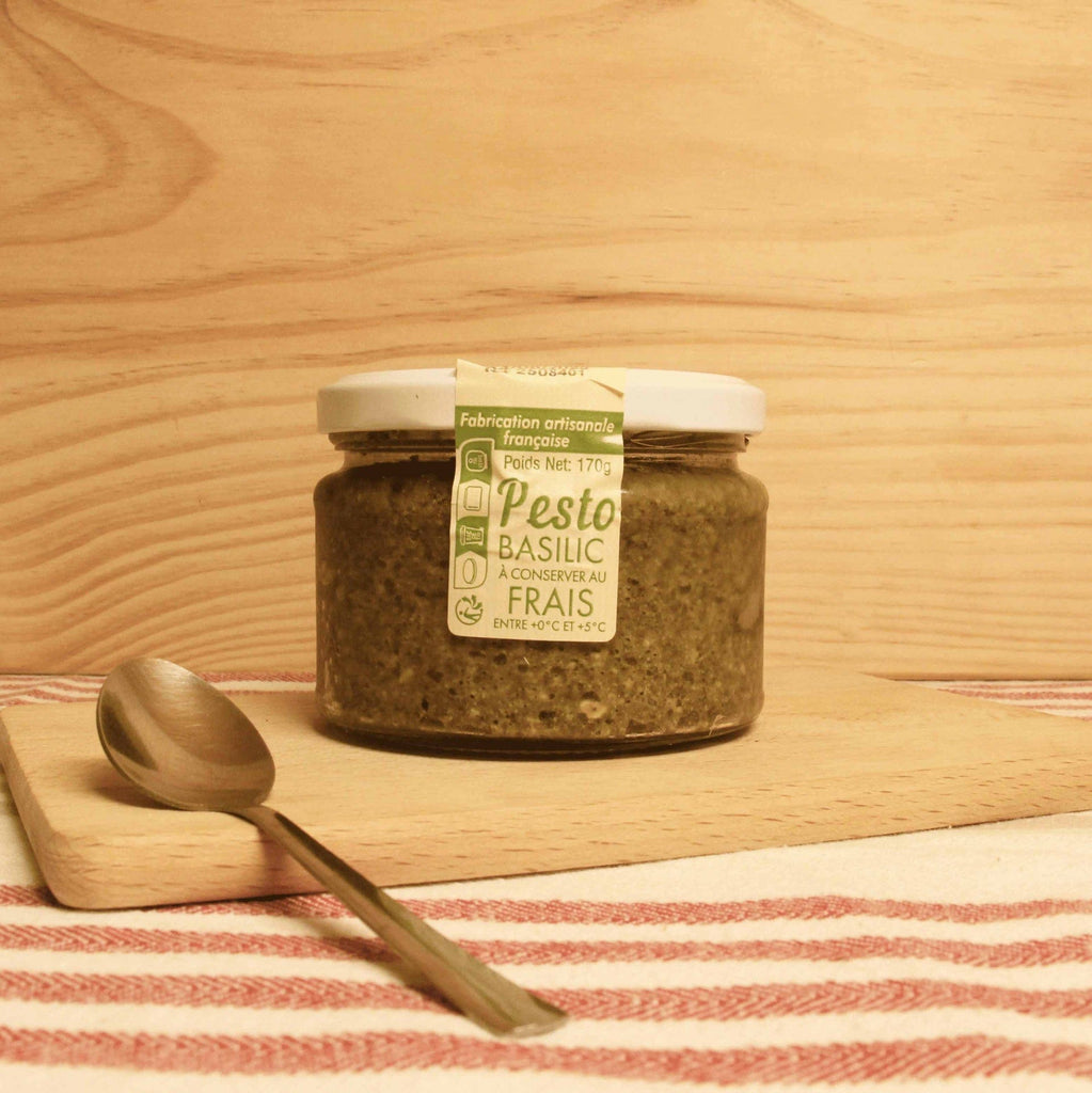 Culinare Pesto basilic BIO - 170g vrac-zero-dechet-ecolo-lille-pilaterie