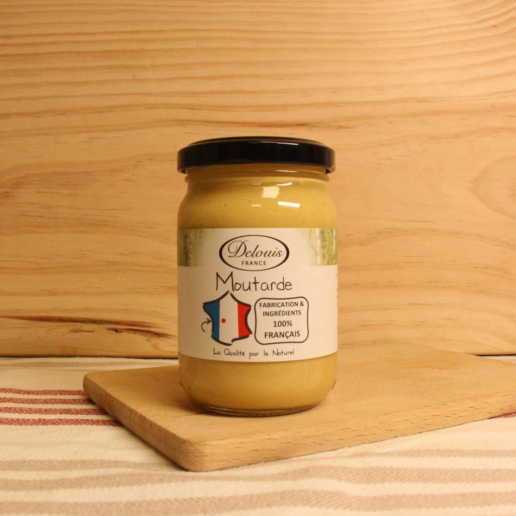 Delouis Moutarde de Dijon 100% française - 200g vrac-zero-dechet-ecolo-lille-pilaterie