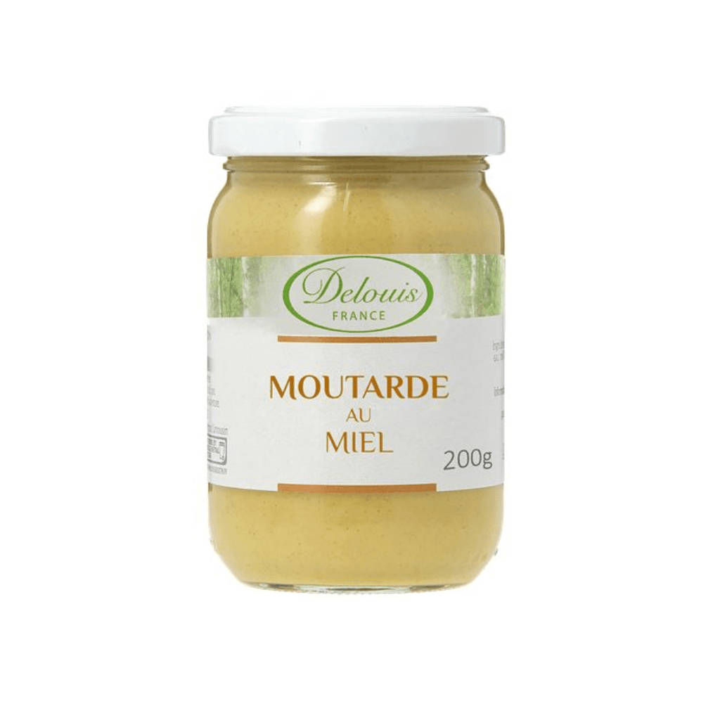 Delouis Moutarde de Dijon au Miel BIO - 200g vrac-zero-dechet-ecolo-lille-pilaterie