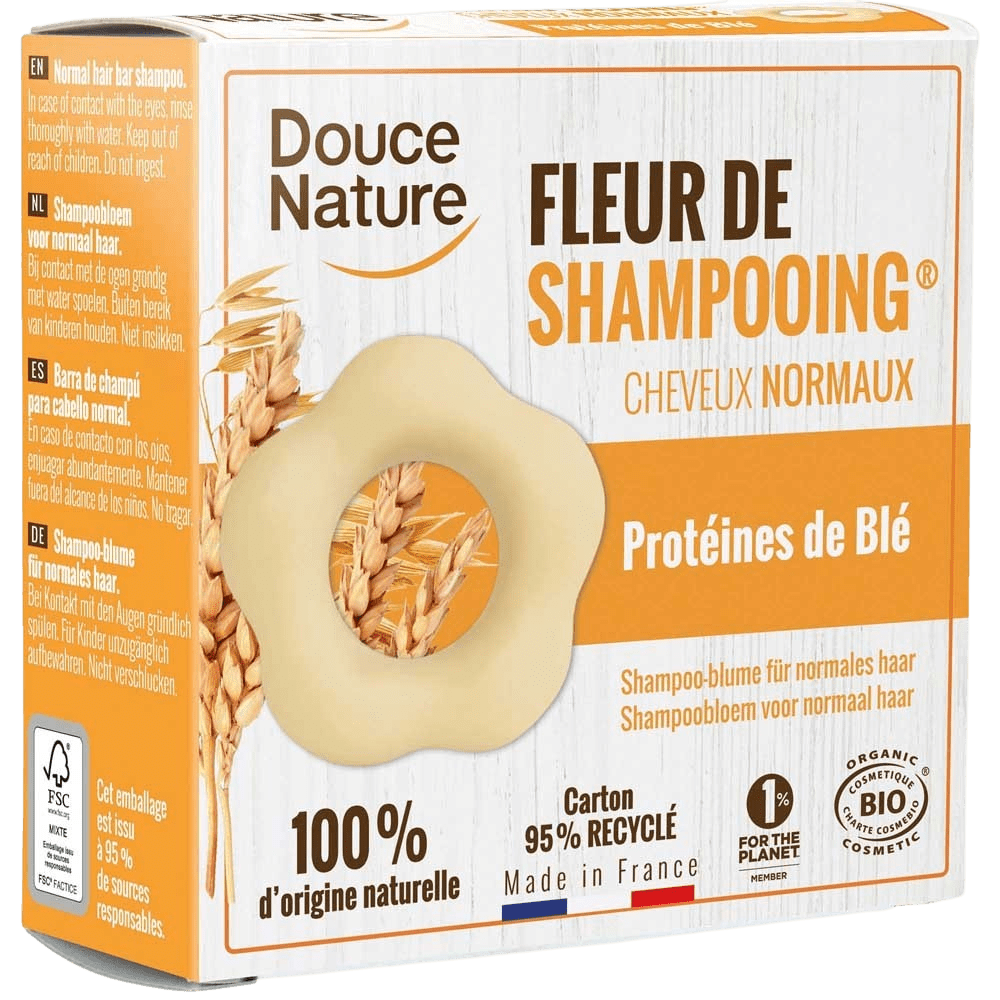 Ekibio Fleur de shampoing BIO pour cheveux normaux - 85g vrac-zero-dechet-ecolo-lille-pilaterie