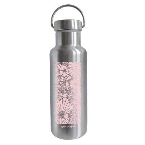 Gaspajoe Groovy  - Gourde isotherme champêtre rose - 750 ml vrac-zero-dechet-ecolo-lille-pilaterie