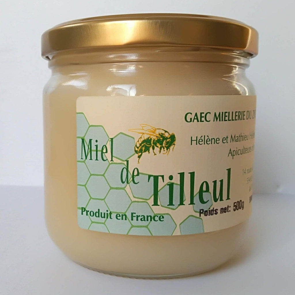Grégory Dussenne Miel de tilleul local - 500g - ANTIGASPI vrac-zero-dechet-ecolo-lille-pilaterie