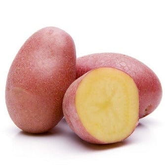 Hauts de France Pommes de terre de consommation rouges Rubis (chair ferme) BIO - 1 kg vrac-zero-dechet-ecolo-lille-pilaterie