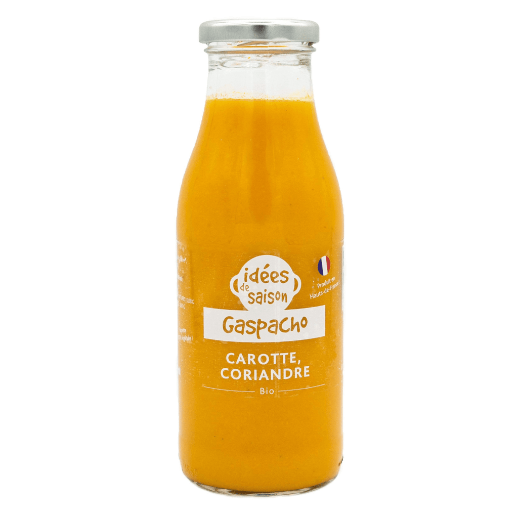 Idées de Saisons Gaspacho carotte coriandre BIO - 49cl - ANTIGASPI vrac-zero-dechet-ecolo-lille-pilaterie