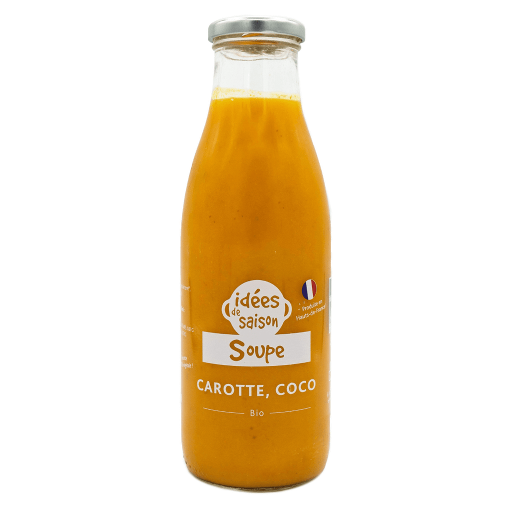 Idées de Saisons Soupe carotte coco BIO - 75cl vrac-zero-dechet-ecolo-lille-pilaterie