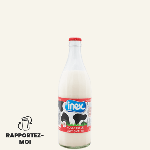 INEX Lait stérilisé entier - 1L - ANTIGASPI vrac-zero-dechet-ecolo-lille-pilaterie