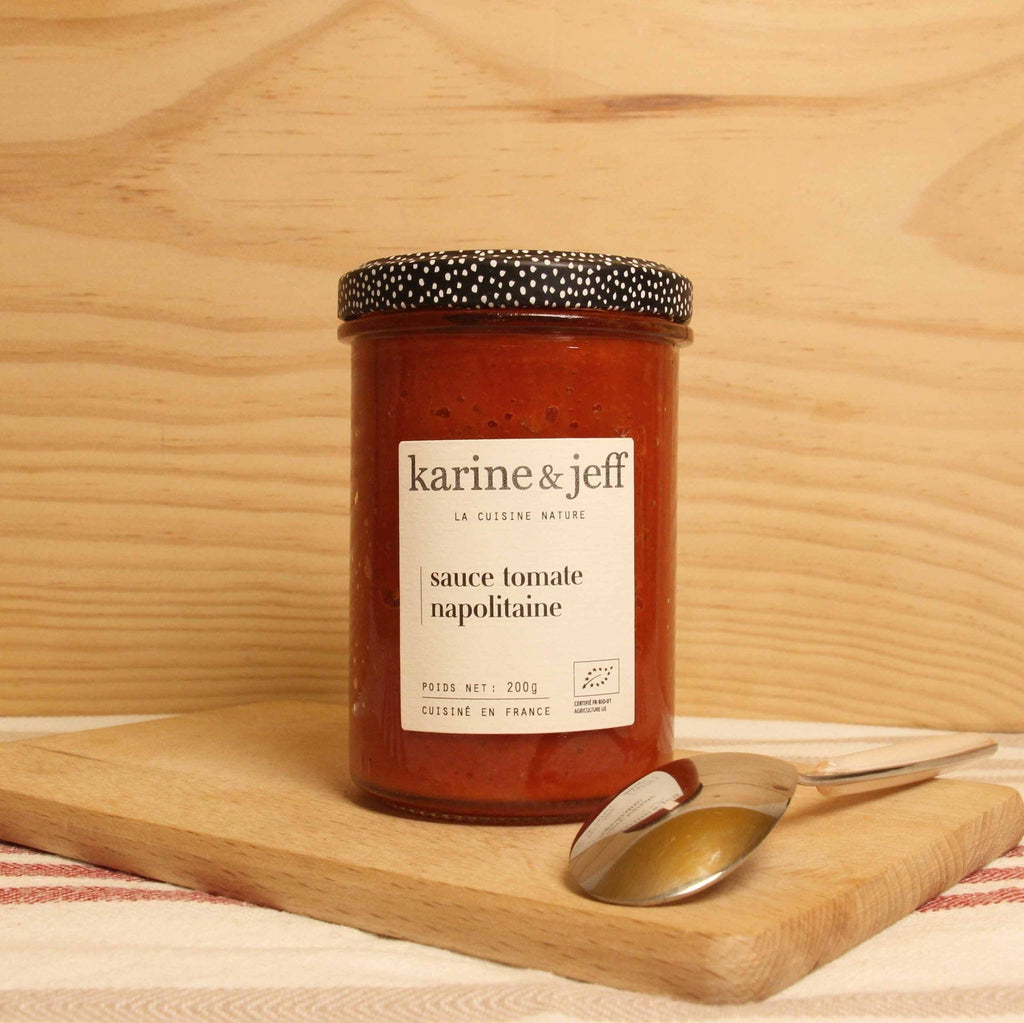 Karine & Jeff Sauce tomate napolitaine BIO - 200g vrac-zero-dechet-ecolo-lille-pilaterie