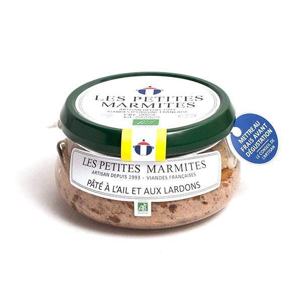 L'atelier le Patureur Pâté à l'ail et aux lardons Les Petites Marmites - BIO - 150g vrac-zero-dechet-ecolo-lille-pilaterie