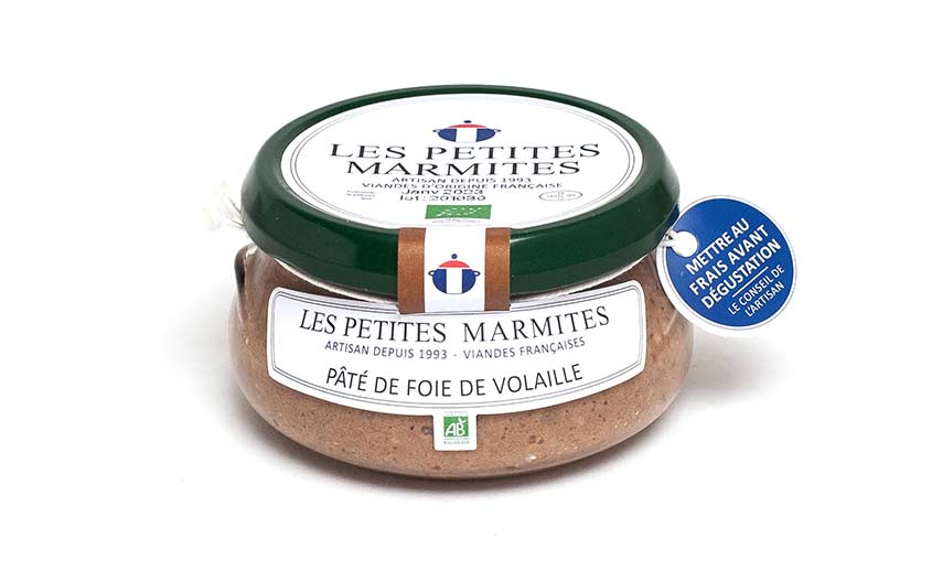 L'atelier le Patureur Pâté de foie de volaille Les Petites Marmites - BIO - 150g vrac-zero-dechet-ecolo-lille-pilaterie