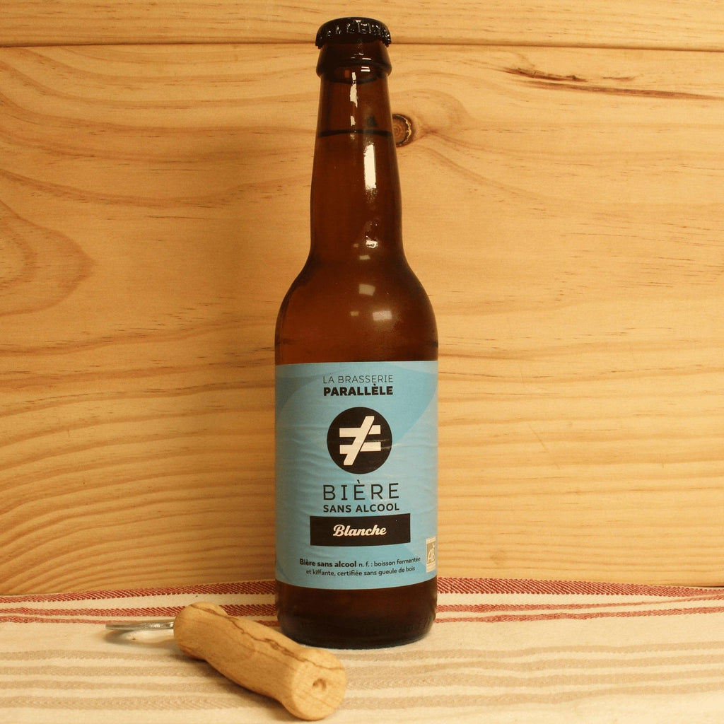 La Brasserie Parallèle Bière Blanche sans alcool BIO - 33 cl vrac-zero-dechet-ecolo-lille-pilaterie