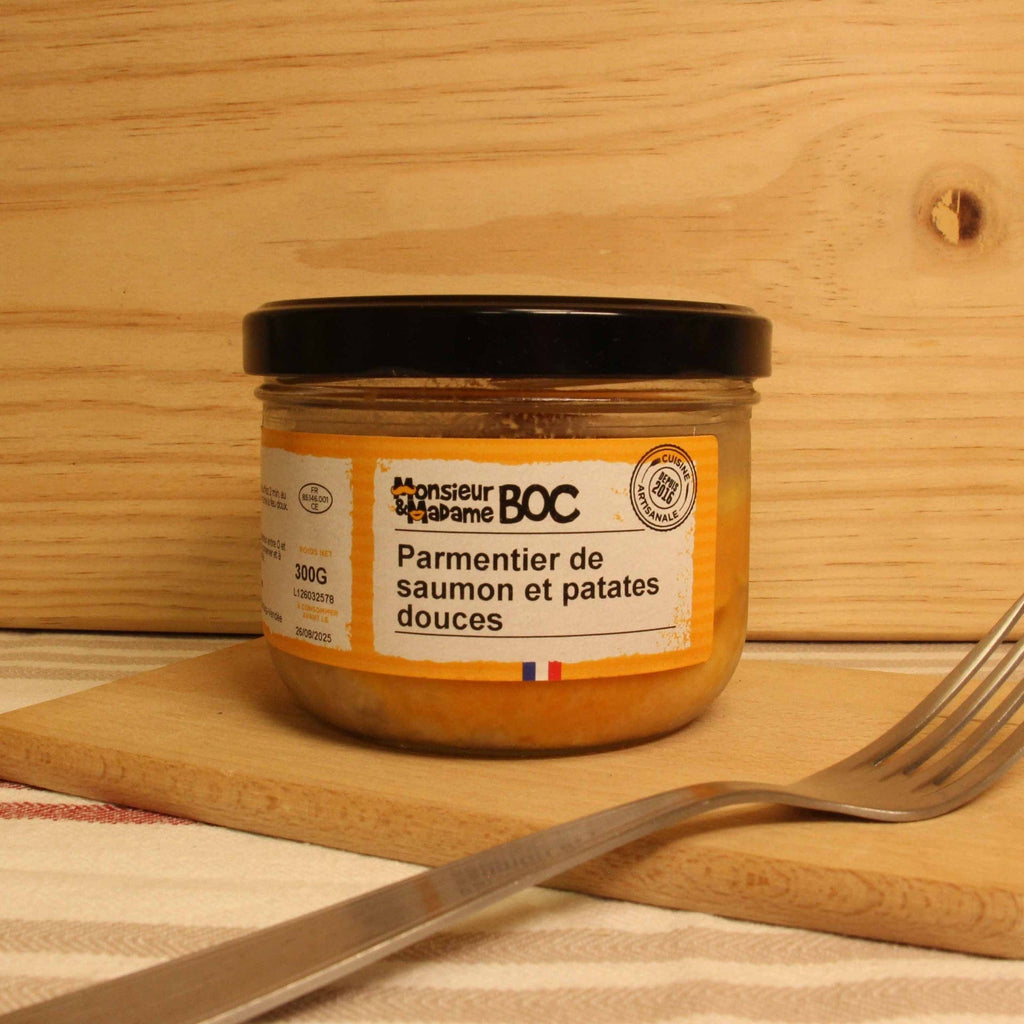 La Centrale du Bocal Parmentier de saumon et patates douces - 300g - ANTIGASPI vrac-zero-dechet-ecolo-lille-pilaterie