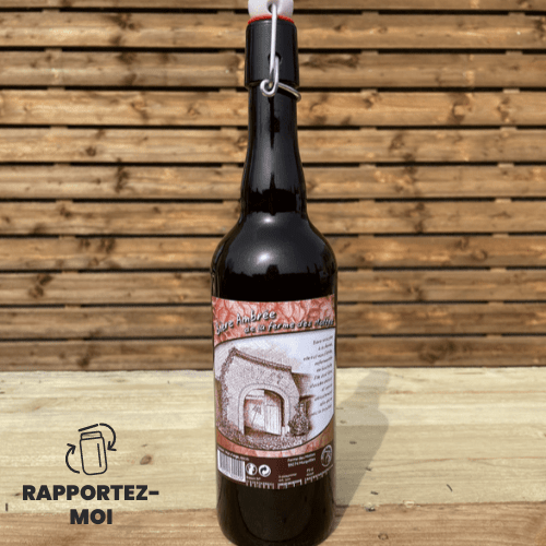 La ferme des Mottes Bière ambrée - L'ambrée de la ferme des Mottes - 75cl - ANTIGASPI vrac-zero-dechet-ecolo-lille-pilaterie