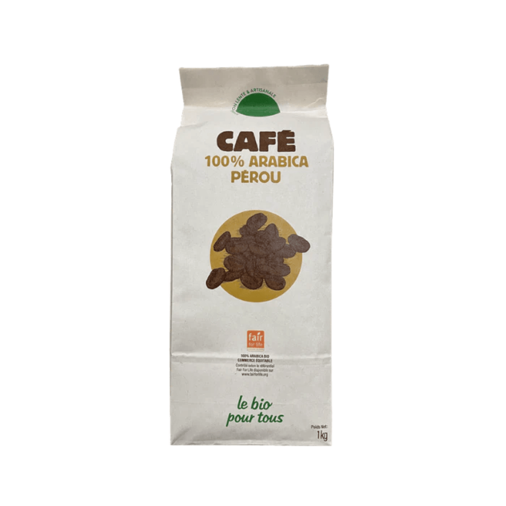 Le bio pour tous Café grain Pérou BIO - 1kg vrac-zero-dechet-ecolo-lille-pilaterie