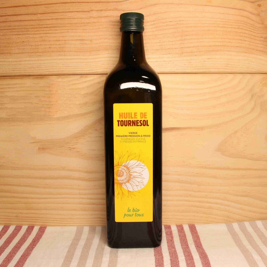 Le bio pour tous Huile de tournesol vierge BIO - 1L vrac-zero-dechet-ecolo-lille-pilaterie