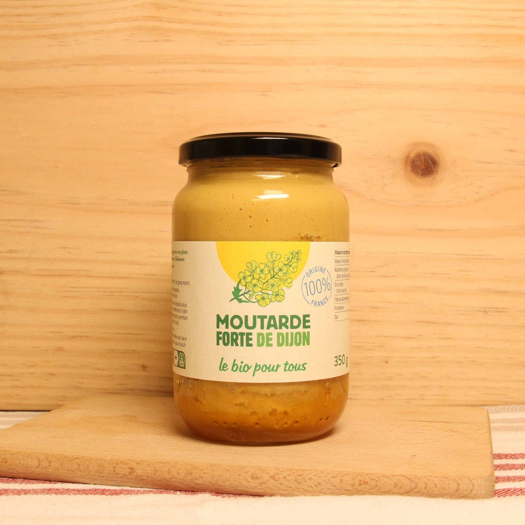 Le bio pour tous Moutarde de Dijon France BIO - 350g vrac-zero-dechet-ecolo-lille-pilaterie
