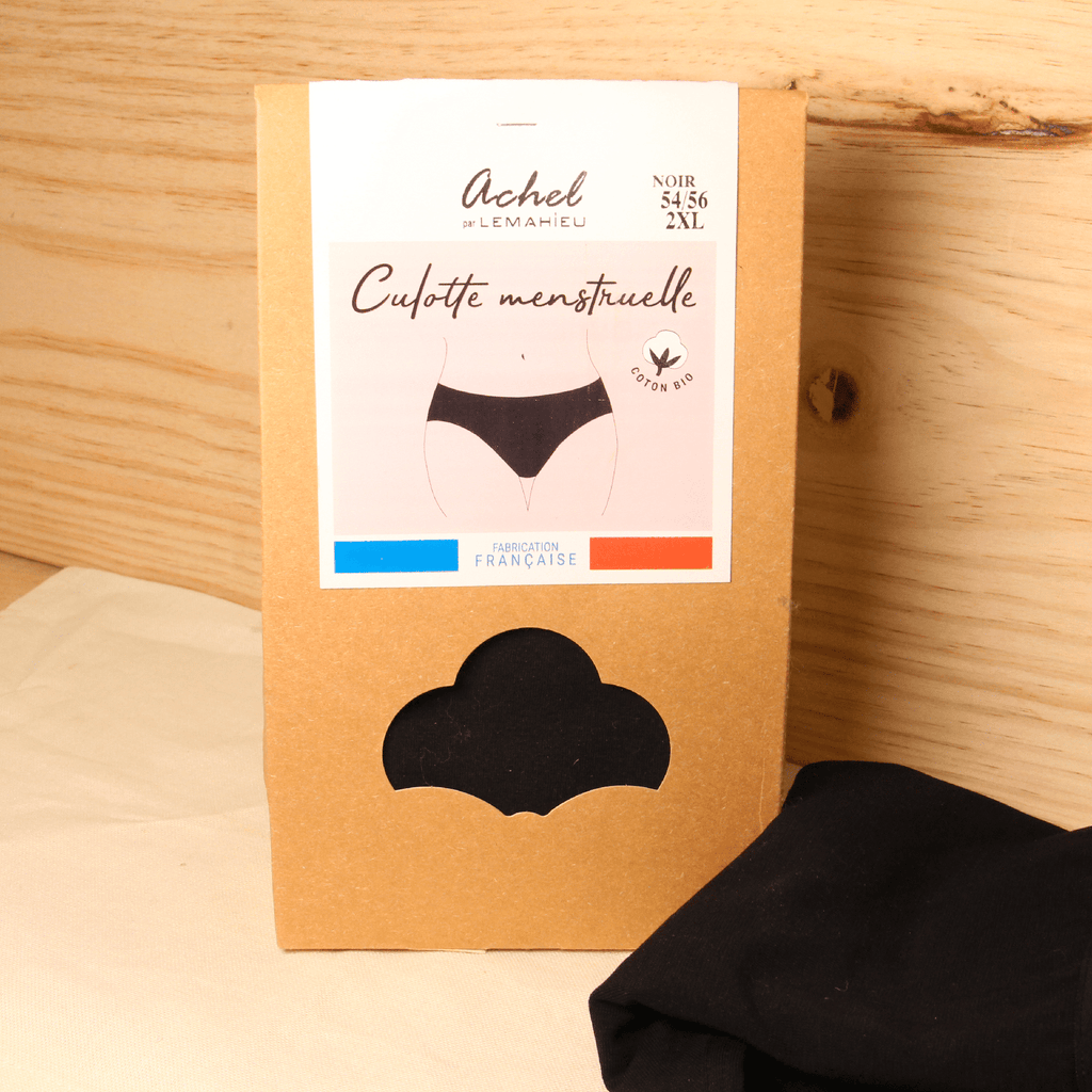 Lemahieu Culotte menstruelle BIO flux léger à moyen - 54/56 vrac-zero-dechet-ecolo-lille-pilaterie