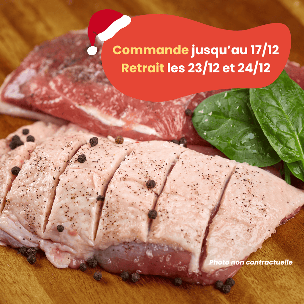 Les Canards de la Mère Miche PRÉCOMMANDE Noël - ACOMPTE - Magret de Canard (à l'unité environ 400g) vrac-zero-dechet-ecolo-lille-pilaterie