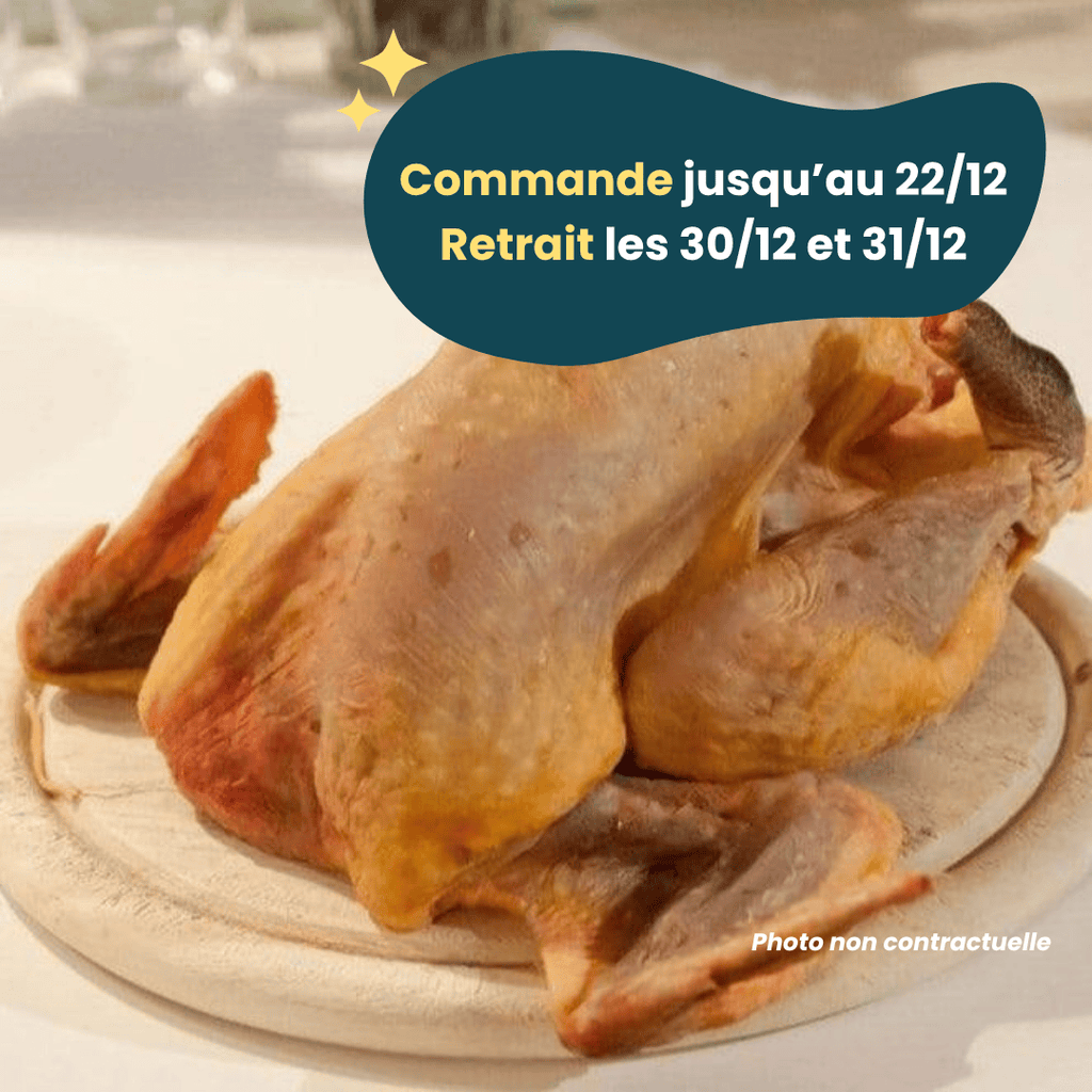 Les Canards de la Mère Miche PRÉCOMMANDE Nouvel An - ACOMPTE - Pintade (1,8 à 2,5kg) vrac-zero-dechet-ecolo-lille-pilaterie