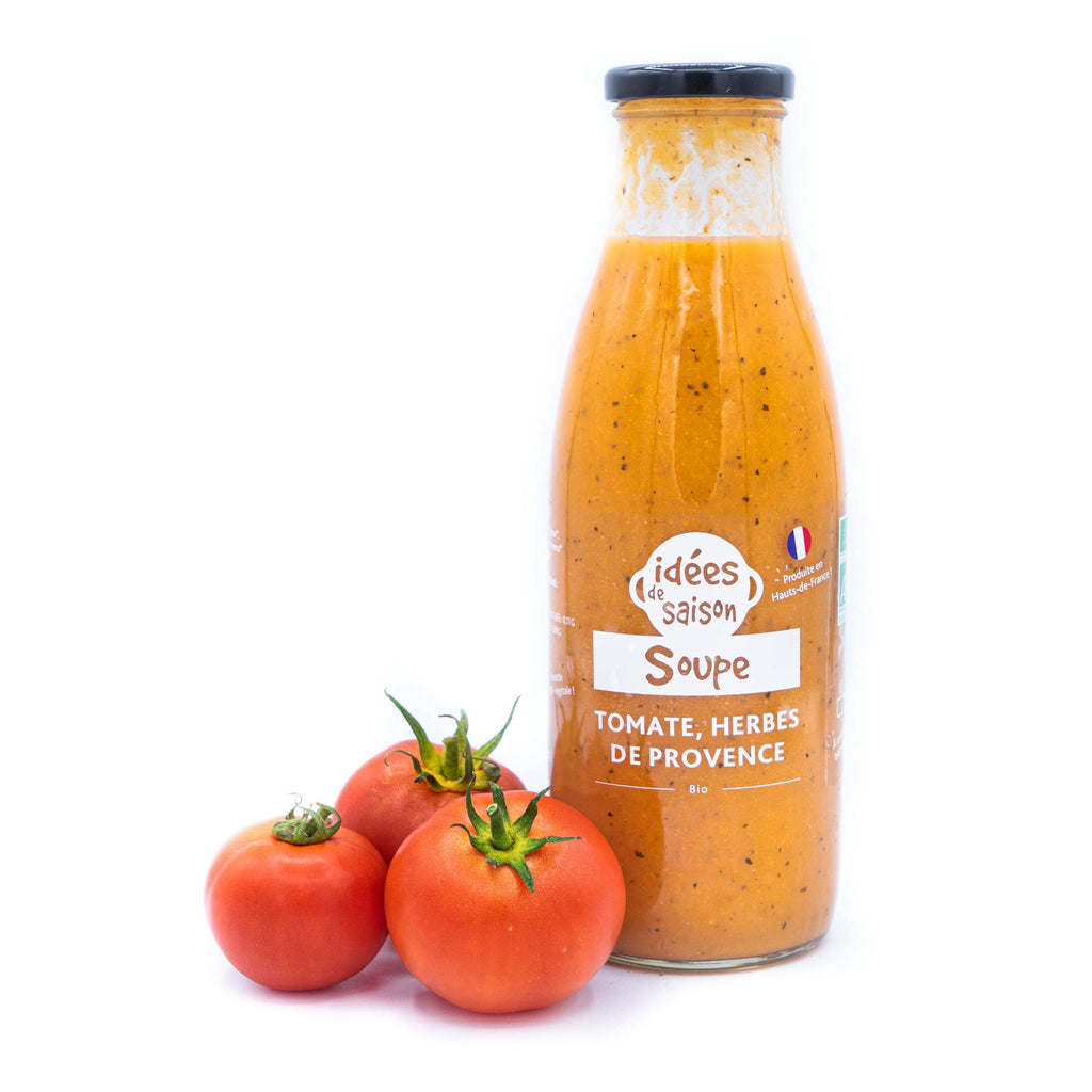 Les Serres des Près Soupe tomates & herbes de Provence - 75cl vrac-zero-dechet-ecolo-lille-pilaterie
