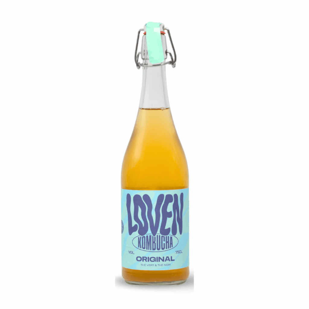 Loven Crew - Brasserie L'Indispensable Kombucha nature "L'Original" BIO - 75cl vrac-zero-dechet-ecolo-lille-pilaterie
