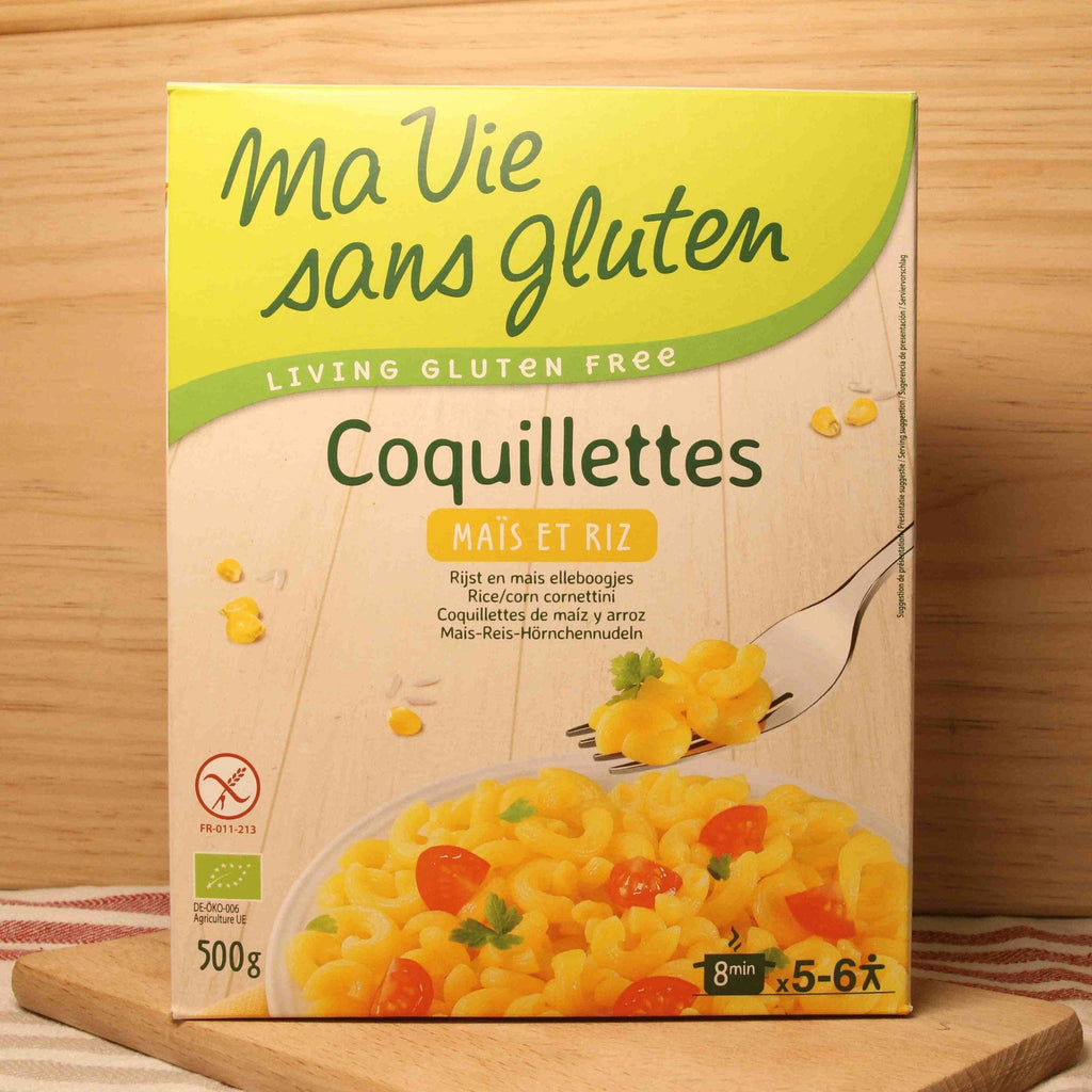 Ma vie sans gluten Coquillettes maïs et riz sans gluten BIO - 500g vrac-zero-dechet-ecolo-lille-pilaterie