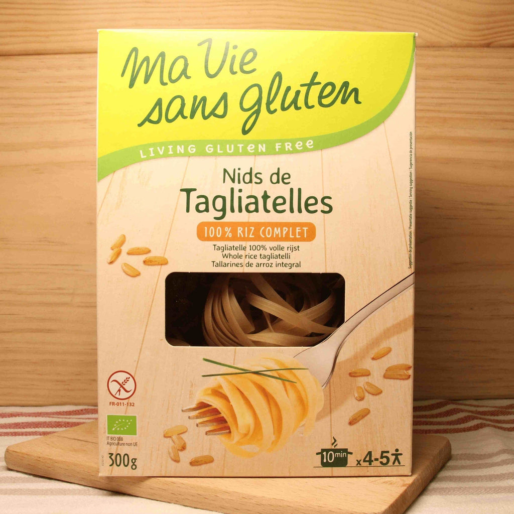 Ma vie sans gluten Nids de tagliatelle de riz complet sans gluten BIO - 300g vrac-zero-dechet-ecolo-lille-pilaterie