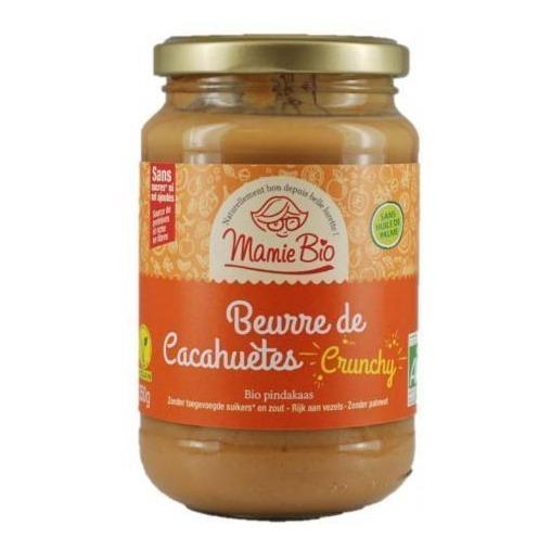 Mamie Bio Beurre de cacahuètes crunchy BIO - 350g vrac-zero-dechet-ecolo-lille-pilaterie