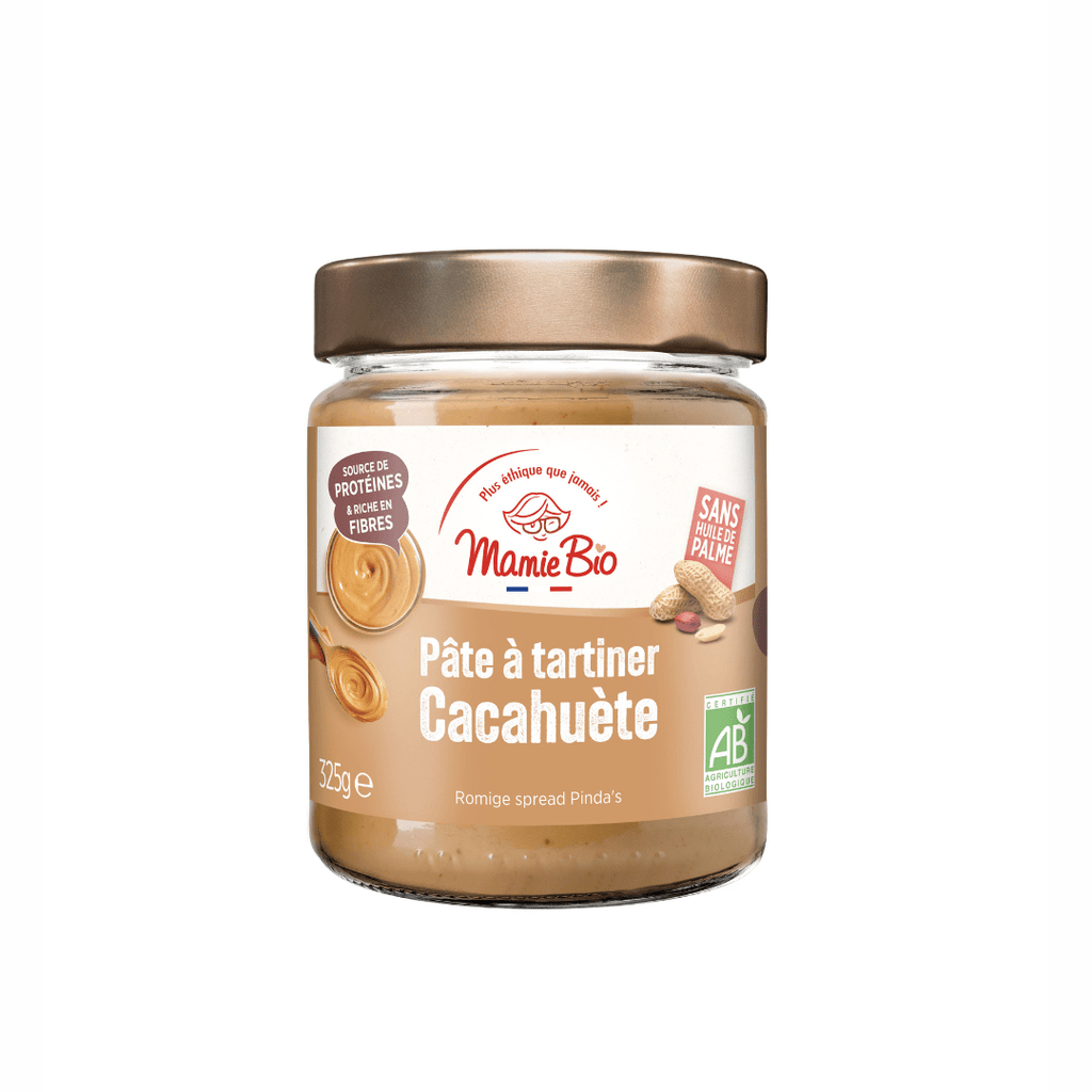 Mamie Bio Pâte à tartiner cacahuètes BIO - 325g vrac-zero-dechet-ecolo-lille-pilaterie