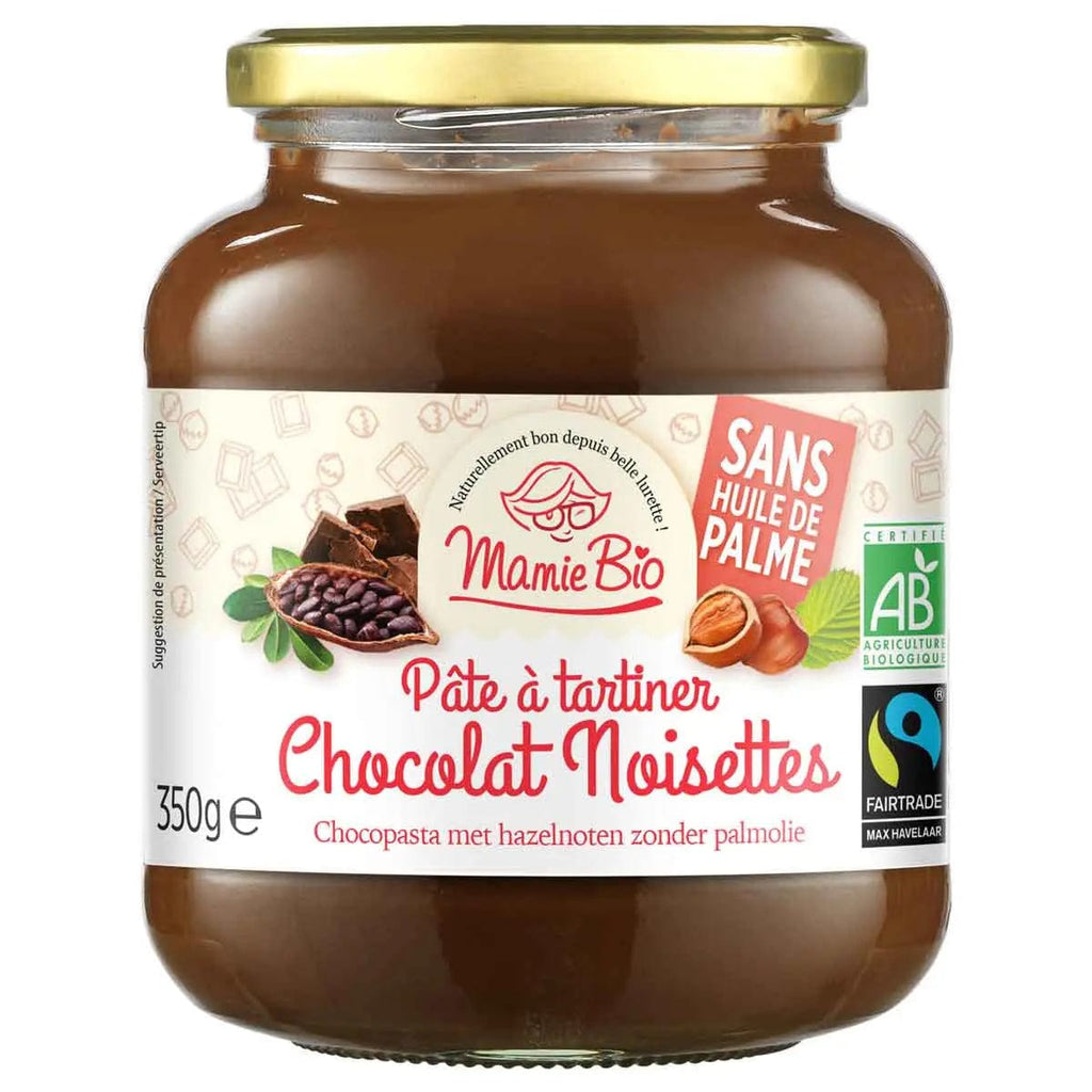 Mamie Bio Pâte à tartiner chocolat noisettes BIO - 350g vrac-zero-dechet-ecolo-lille-pilaterie